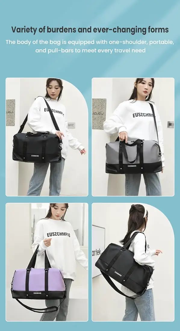 Gym/ yoga/ travel fitness bag