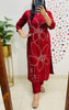 Elegant Everyday Kurti – Available in Red, Blue, White & Black