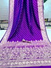 Pure heavy Banrasi  silk Original gold jari  design ,heavy weaving  pallu and boder